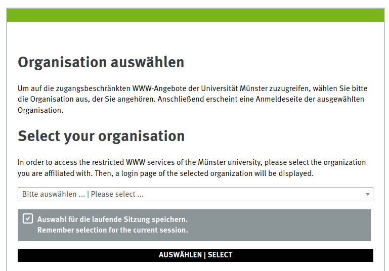JupyterHub.nrw registration page